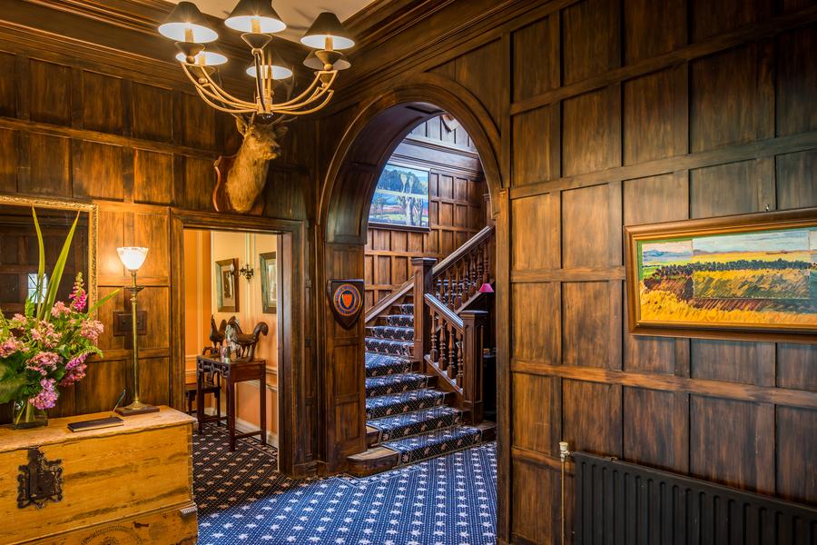 The entrance hall