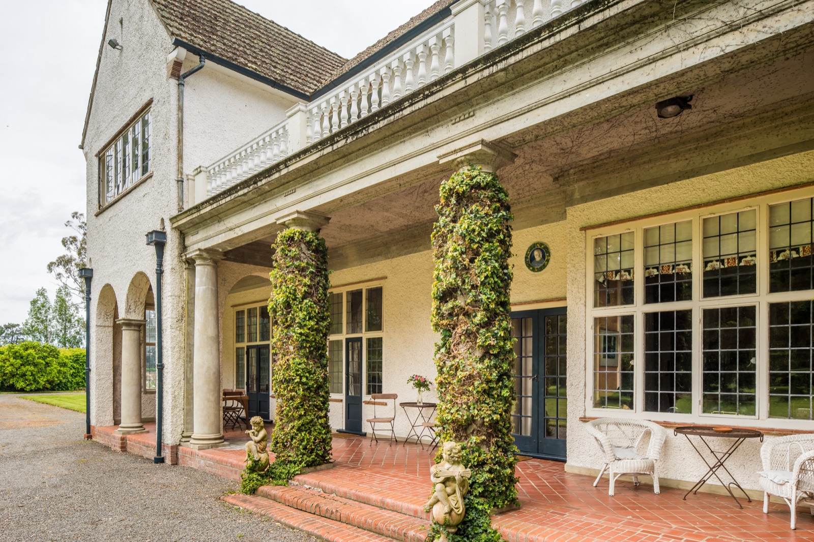 The loggia
